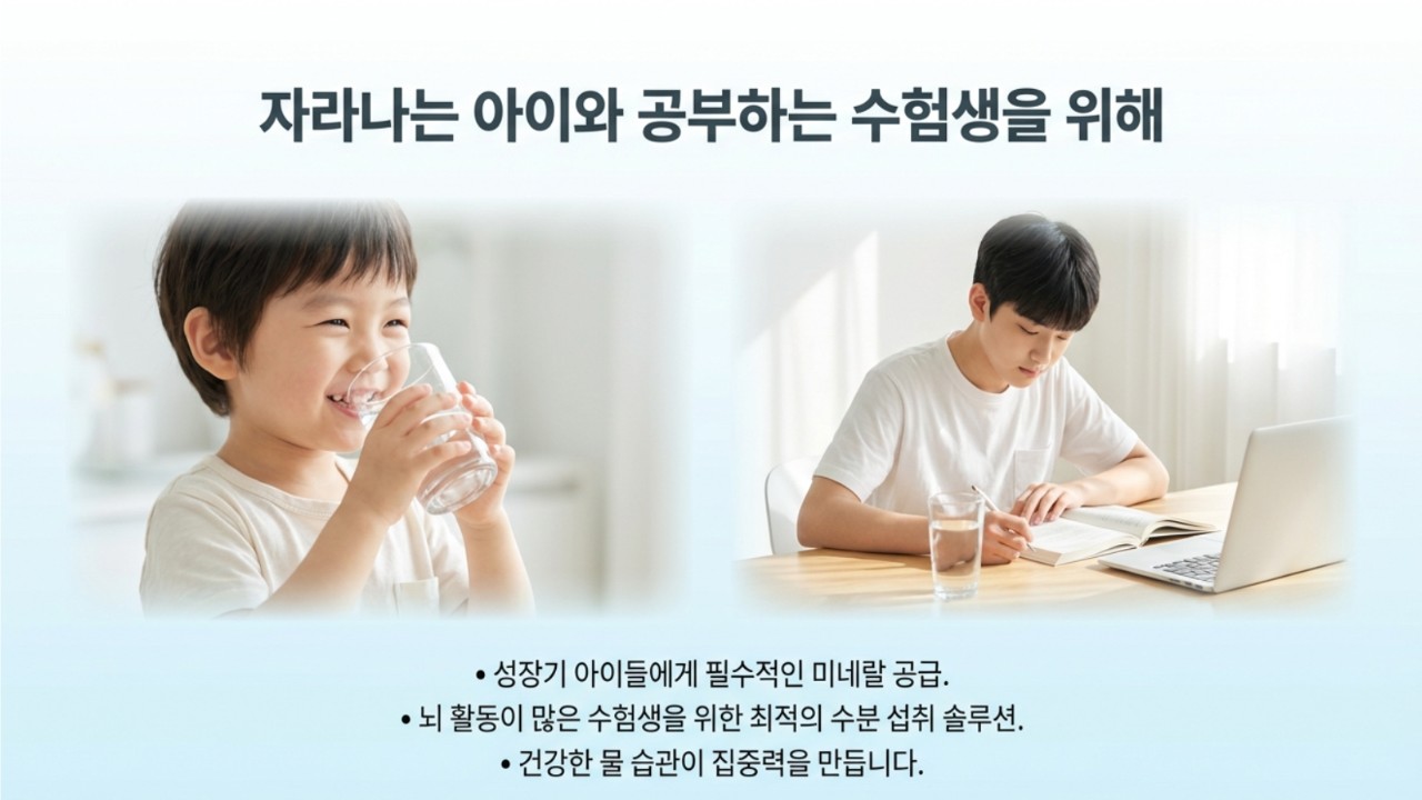 성장기 아이와 공부하는 수험생